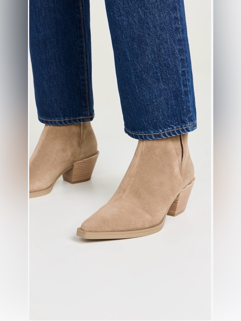 Rag & Bone Dart Boots Booties in Camel Suede Sz 9 / 39 NEW!